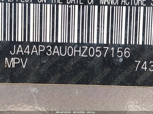 2017 MITSUBISHI OUTLANDER SPORT JA4AP3AU0HZ057156 Photo 8