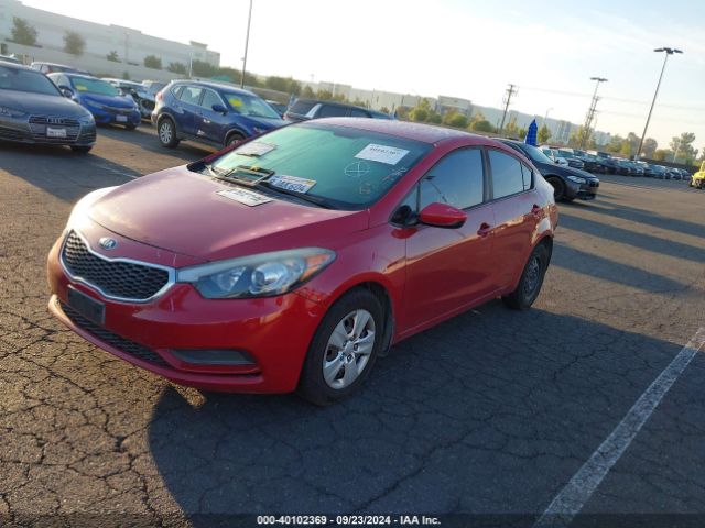 KNAFK4A62G5579632 KIA FORTE LX