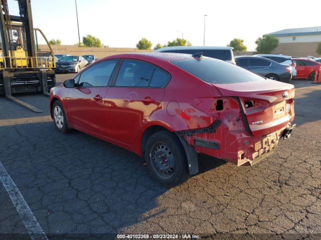 KNAFK4A62G5579632 KIA FORTE LX