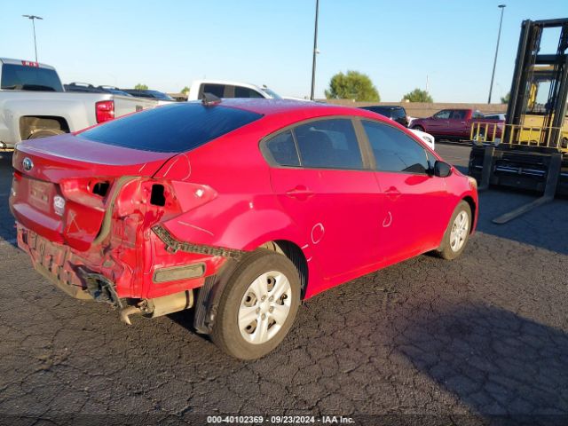 KNAFK4A62G5579632 KIA FORTE LX