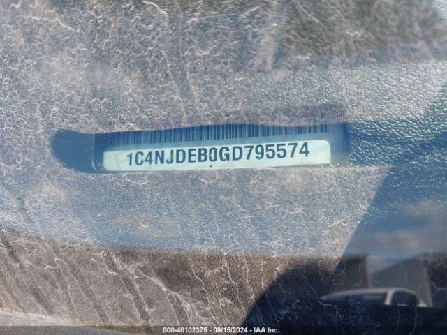 1C4NJDEB0GD795574 Jeep Compass High Altitude Edition