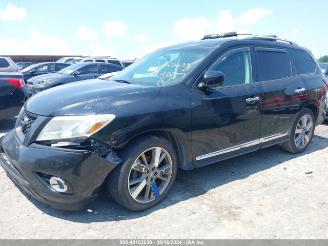 Nissan Pathfinder Platinum 2014 5N1AR2MN3EC628776 Image 2