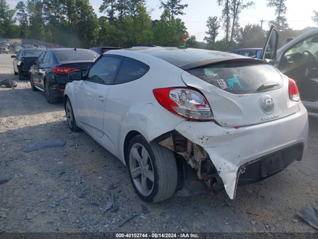 KMHTC6AD2EU184748 Hyundai Veloster Base W/black