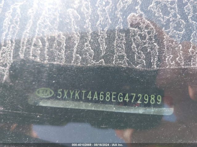 5XYKT4A68EG472989 KIA SORENTO LX