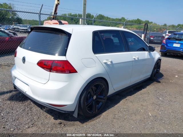 3VW547AU2HM026500 Volkswagen Golf Gti Autobahn 4-door/s 4-door/se 4-door/sport 4-door