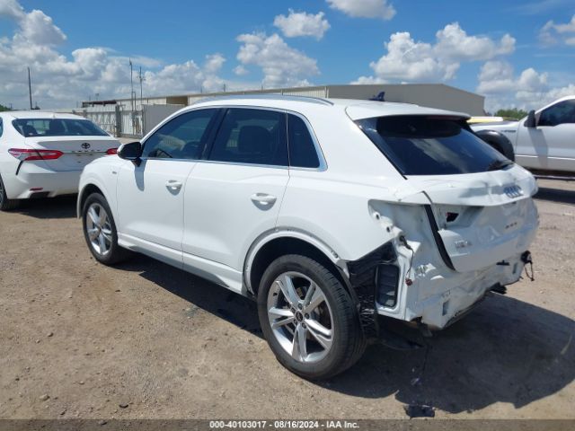 WA1DECF31N1099087 Audi Q3 Premium 45 Tfsi S Line Quattro Tiptronic