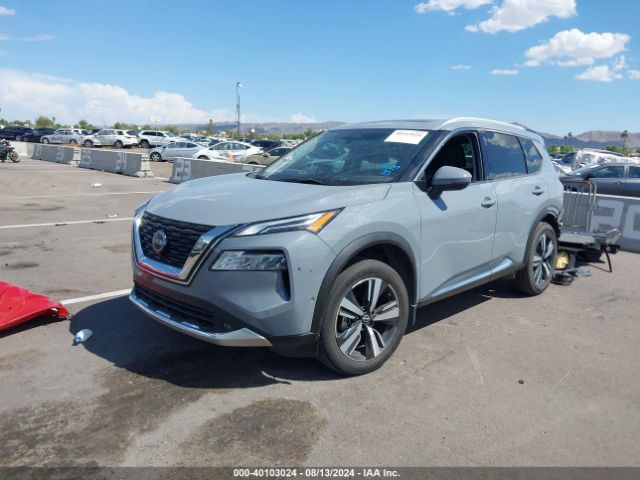 JN8BT3DC3NW120101 Nissan Rogue Platinum Fwd