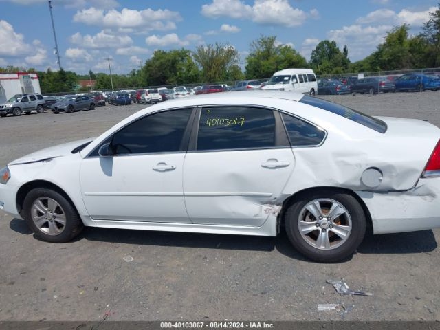 2G1WA5E38E1171218 Chevrolet Impala Limited Ls