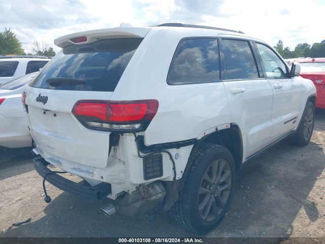 1C4RJFBG2GC441333 Jeep Grand Cherokee Limited 75th Anniversary