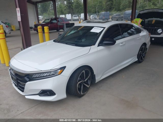 1HGCV2F38MA028982 Honda Accord Sport 2.0t