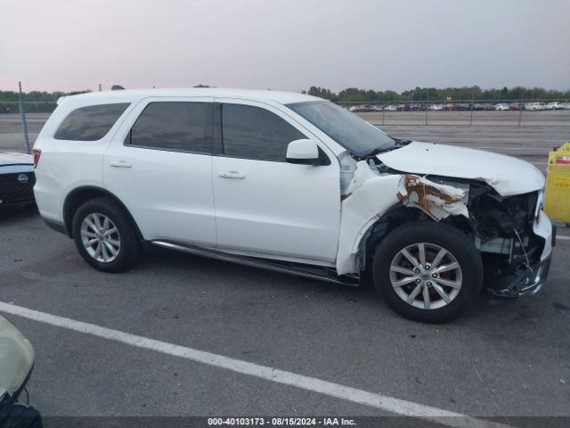1C4RDHAG1KC684614 Dodge Durango Sxt Rwd
