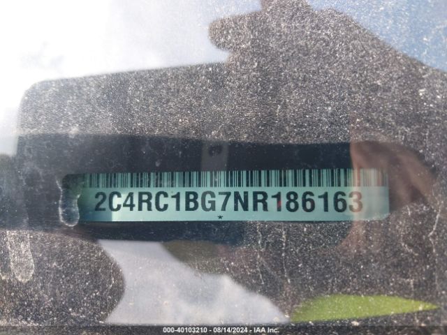 2C4RC1BG7NR186163 Chrysler Pacifica Touring L
