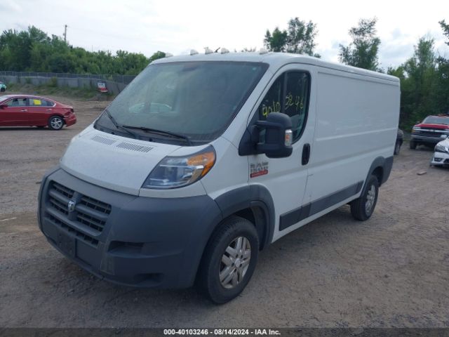 3C6TRVAG6EE109564 RAM Promaster 1500 Low Roof