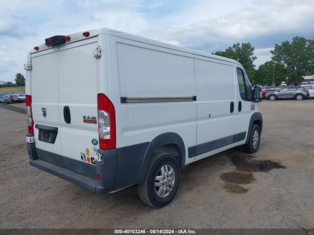3C6TRVAG6EE109564 RAM Promaster 1500 Low Roof