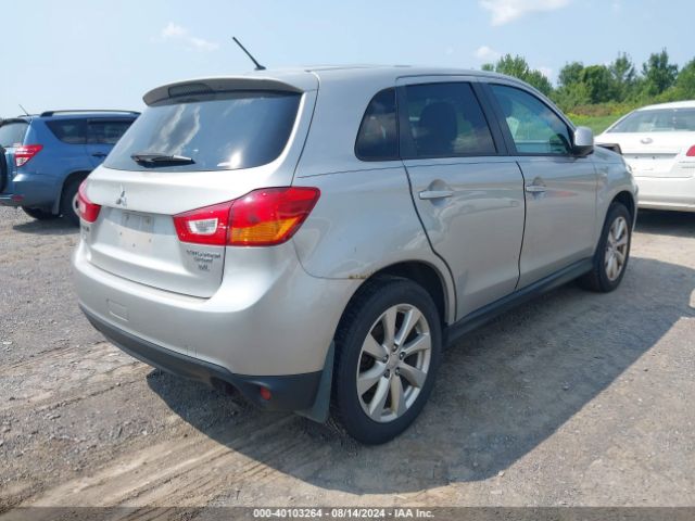 4A4AR3AW9FE030777 Mitsubishi Outlander Sport Es