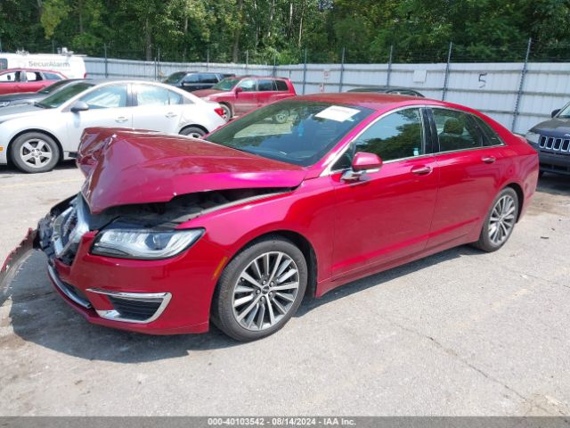 3LN6L5C92HR660539 Lincoln MKZ SELECT