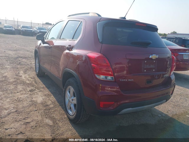 Chevrolet Trax Awd Lt 2022 KL7CJPSM7NB525116 Image 3
