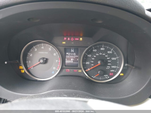 JF2GPAGC0E8268119 Subaru Xv Crosstrek 2.0i Limited