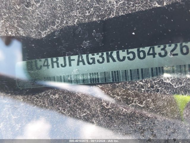 1C4RJFAG3KC564326 Jeep Grand Cherokee Altitude 4x4