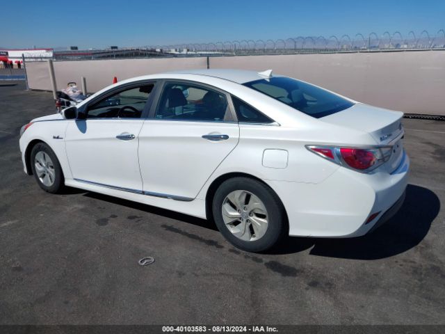 KMHEC4A44EA116434 Hyundai SONATA HYBRID