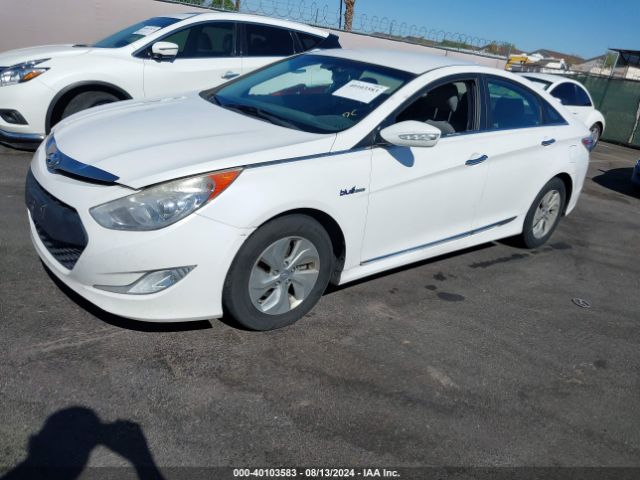 KMHEC4A44EA116434 Hyundai SONATA HYBRID