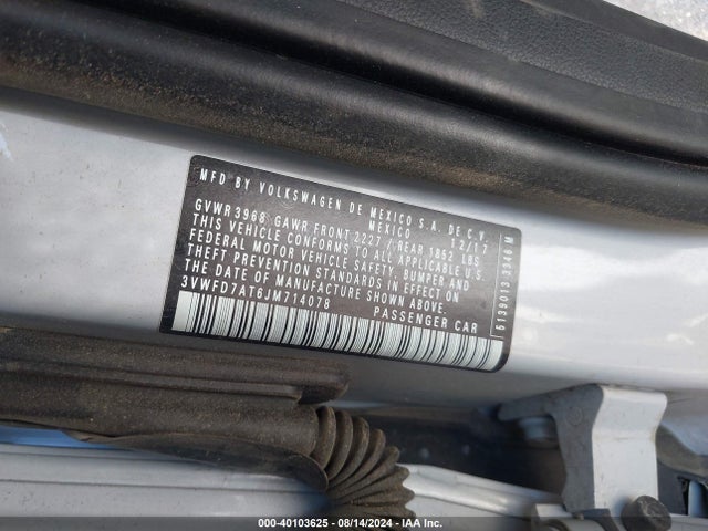 3VWFD7AT6JM714078 Volkswagen Beetle 2.0t Coast/2.0t S