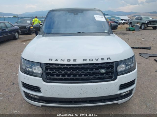 SALGS2KF0GA260286 Land Rover Range Rover 3.0l V6 Turbocharged Diesel Hse Td6
