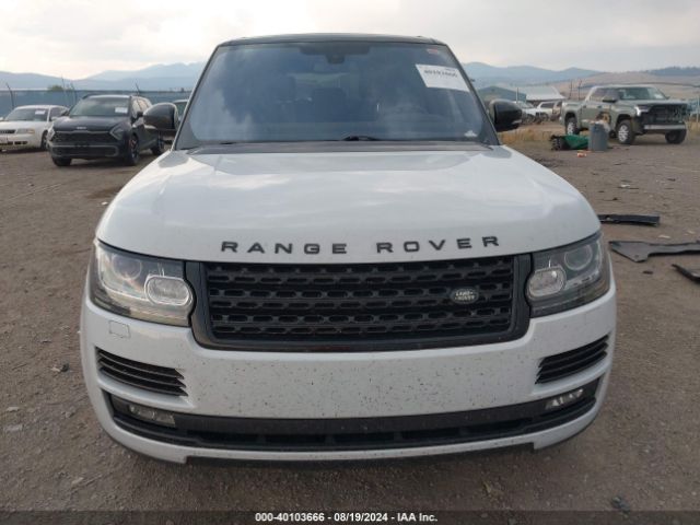 SALGS2KF0GA260286 Land Rover Range Rover 3.0l V6 Turbocharged Diesel Hse Td6