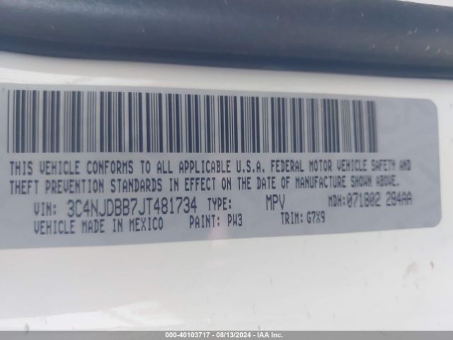 2018 JEEP COMPASS 3C4NJDBB7JT481734 Photo 8