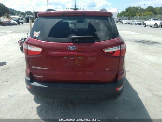 MAJ3S2GE3MC448666 Ford Ecosport Se