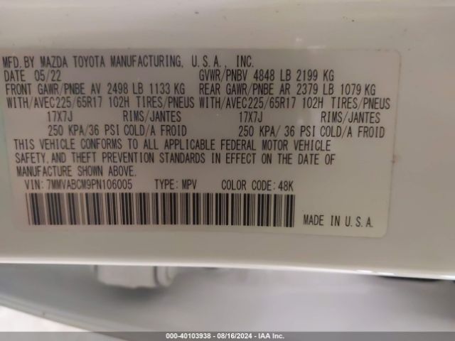 7MMVABCM9PN106005 Mazda Cx-50 2.5 S Preferred Plus