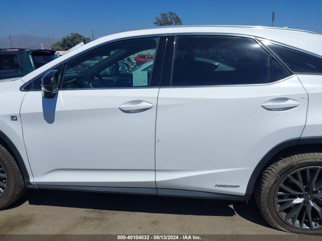 2T2YGMDA6NC087288 Lexus Rx 450h F Sport Handling