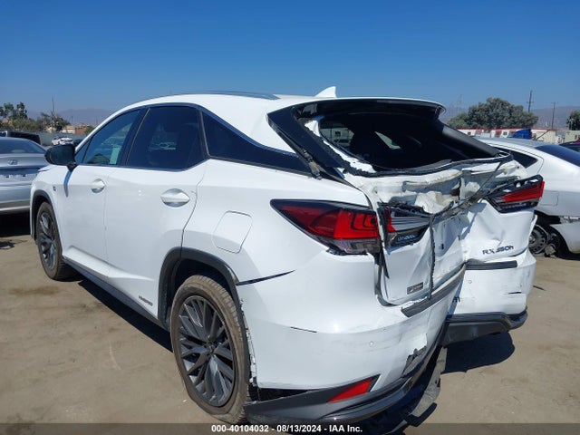 2T2YGMDA6NC087288 Lexus Rx 450h F Sport Handling