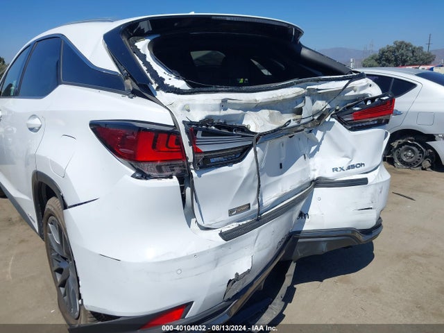 2T2YGMDA6NC087288 Lexus Rx 450h F Sport Handling