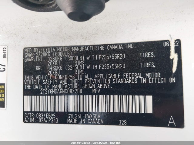 2T2YGMDA6NC087288 Lexus Rx 450h F Sport Handling