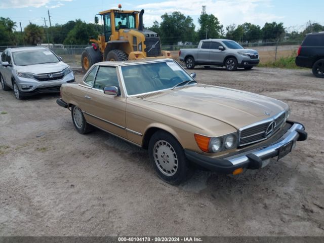1983 MERCEDES-BENZ 380 WDBBA45A1DB022144