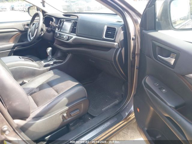 5TDDGRFH9KS058994 Toyota Highlander Hybrid Limited Platinum