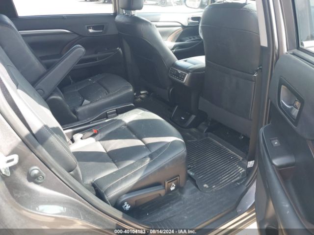 5TDDGRFH9KS058994 Toyota Highlander Hybrid Limited Platinum