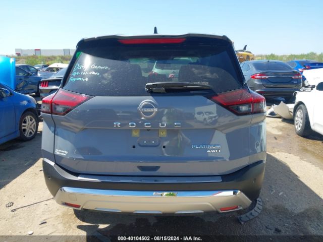 JN8BT3DD4NW275085 Nissan Rogue Platinum Intelligent Awd