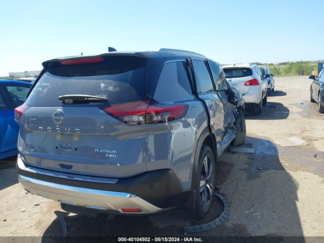 JN8BT3DD4NW275085 Nissan Rogue Platinum Intelligent Awd