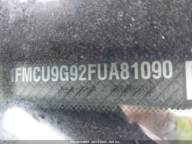 1FMCU9G92FUA81090 Ford ESCAPE SE