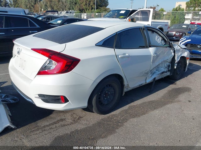 Honda Civic Lx 2020 2HGFC2F6XLH517512 Image 4