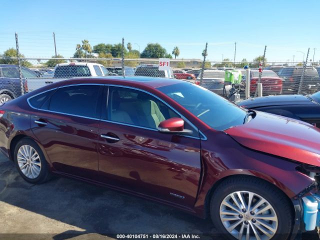 4T1BD1EB4EU029526 Toyota Avalon Hybrid Xle Premium