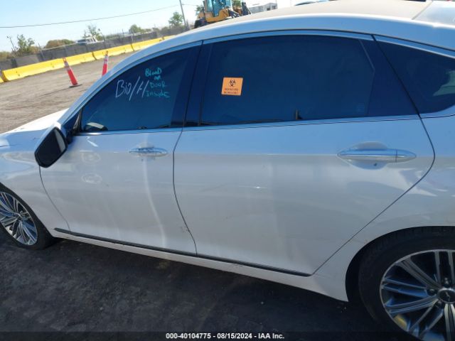 KMHGN4JE9JU225136 Genesis G80 3.8