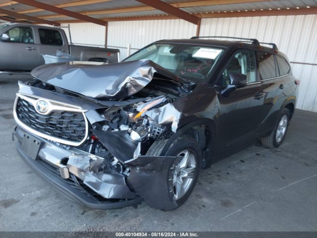 5TDZARAH9NS513748 Toyota Highlander Hybrid Le