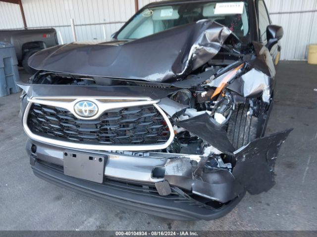5TDZARAH9NS513748 Toyota Highlander Hybrid Le