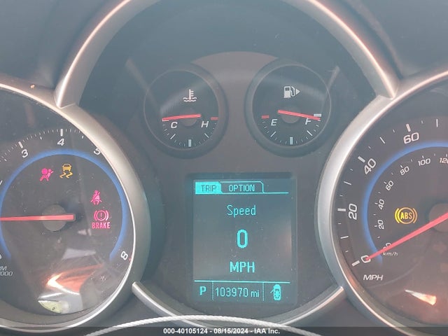 1G1PE5SB9F7275404 Chevrolet Cruze 2lt Auto