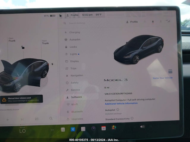 2024 TESLA MODEL 3 5YJ3E1EA0RF742466 Photo 6