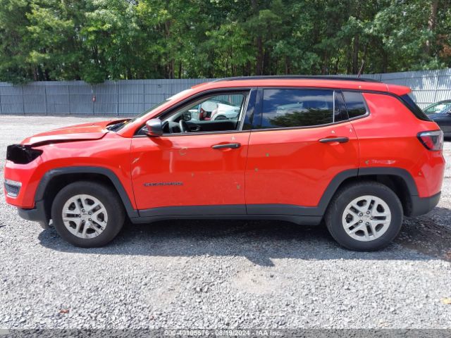 3C4NJCAB2JT105423 Jeep Compass Sport Fwd