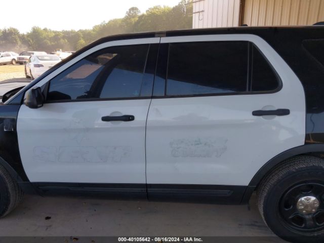 1FM5K8AR8JGA83791 Ford Police Interceptor Utility